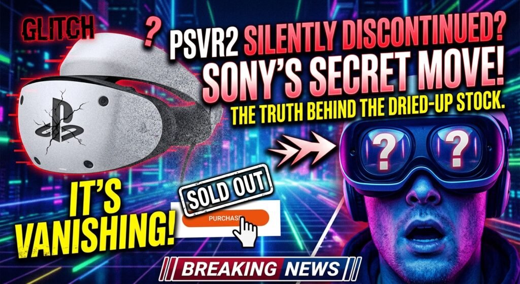 Is the PSVR2 Officially DEAD? Sony Direct Store Stealth-Removes PlayStation VR2 Stock! psvr2 dead