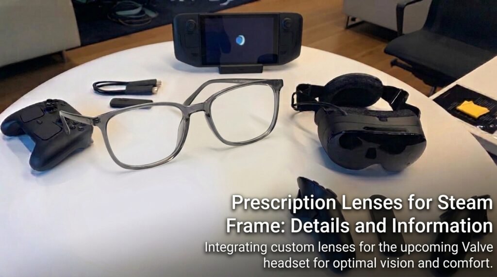 steam frame lenses