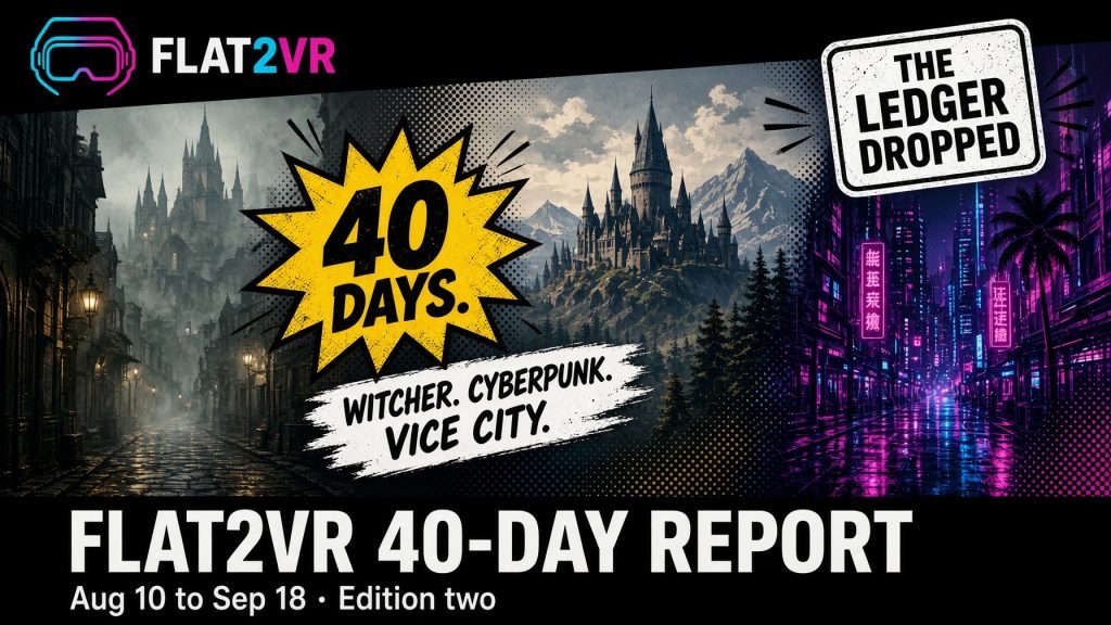 New Flat2VR Report Tallies Public VR Mod Builds Over 40 Days image(11)